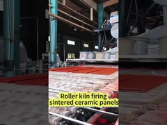Roller Kiln firing sintered ceramic panels