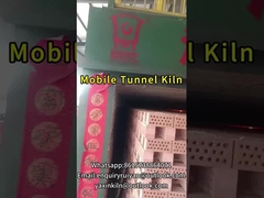 Tunnel kiln firing large-scale hollow bricks