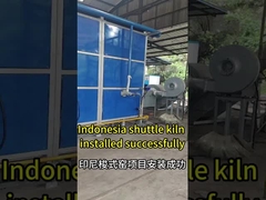 Ceramic/Glass/Metal Shuttle Kiln with Customized Inside Dimension and Full-automatic Control Mode