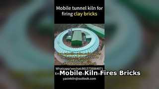 Mobile Tunnel Kiln for clay bricks